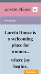 Mobile Screenshot of loretohouse.org